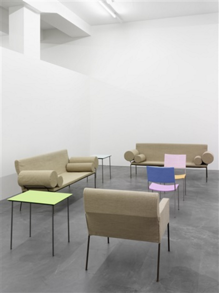 Franz West, Installation view III (2015). Courtesy of Galerie Eva Presenhuber.