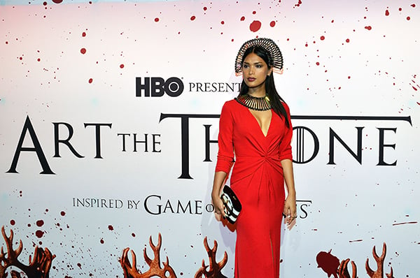 Geena Rocero attends HBO's "Art the Throne: Immersive Art Experience" at the Angel Orensanz Foundation on April 20, 2016 in New York City. <br>Photo: Slaven Vlasic/Getty Images for HBO.