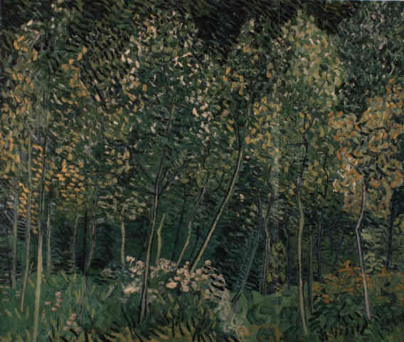 Vincent van Gogh, <em>Sous-bois</em> (1890).<br />Photo: Courtesy of artnet Price Database.