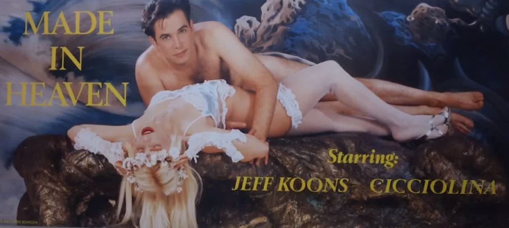 Jeff Koons, Made in Heaven (1989).Photo: Courtesy of YouTube.