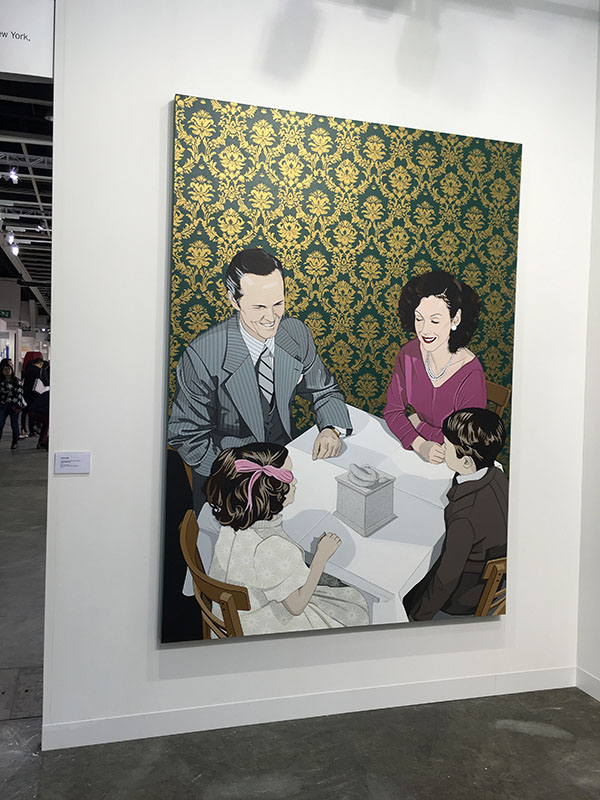 Chen Fei, The Charm of the Middle Class's Gaze (2015).Image: artnet News