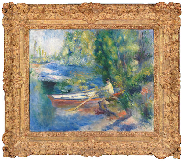 Pierre-Auguste Renoir, Au Bord de l'Eau (1885).<br>Photo: © Dickinson.