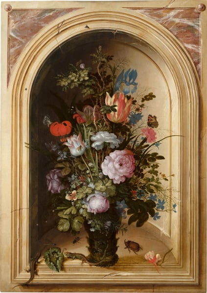 Roeland Savery <i>Still life of flowers </i>(1615) <br>Photo: Courtesy gallery Colnaghi 