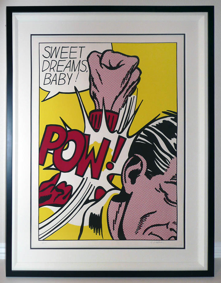 Roy Lichtenstein, Sweet Dreams Baby! (from 11 Pop Artists, Volume III) (1965).Private Collection, Canada.Photo: Lichtenstein, Sweet Dreams.