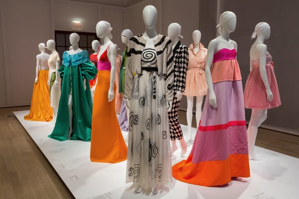 Installation view of the exhibition "Isaac Mizrahi: An Unruly History." Photo: Will Ragozzino.