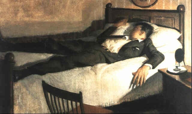 William Dobell, <em>Young Man Sleeping</em> (1935).<br>Photo: Courtesy of artnet.