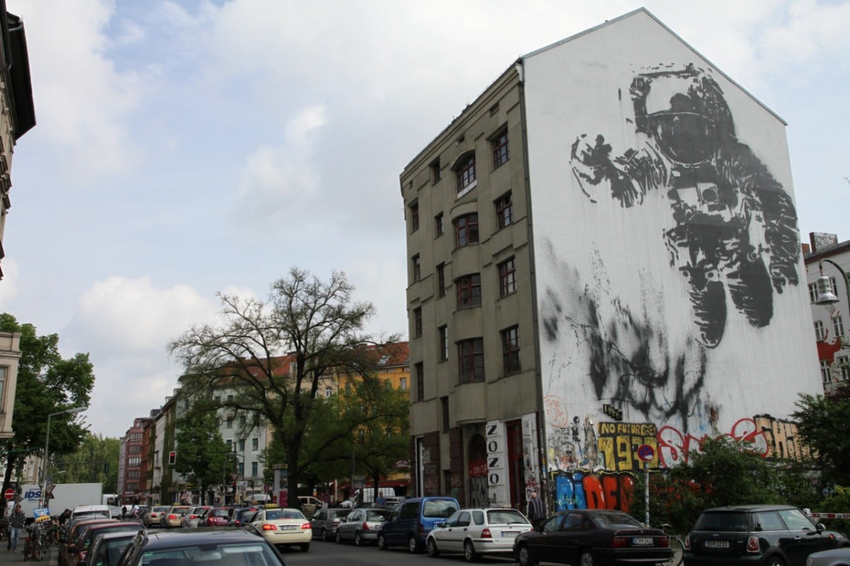 Victor Ash mural in Berlin. Photo: Henri Neuendorf