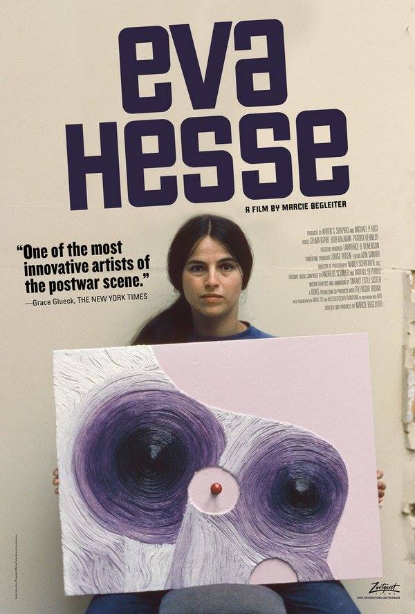 The documentary examines the life and times of one of the most innovative artists of her generation. Photo: Eva Hesse, Life + Work Documentary via Facebook