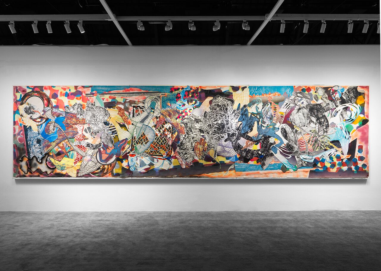 Frank Stella, <em>Severambia(side A)</em>, 1995.<br>Photo: courtesy the artist; Marianne Boesky Gallery, New York; Dominique Lévy Gallery, New York and London. © 2016 Frank Stella/Artists Rights Society (ARS), New York.