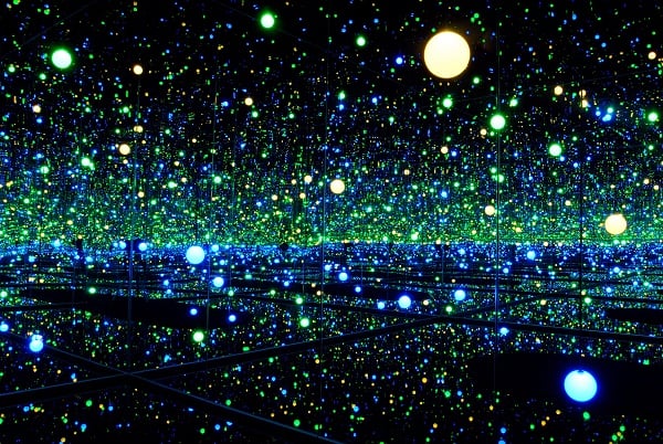 Yayoi Kusama, <i>Gleaming Lights of the Souls</i> (2008) <br>Photo: Jim Dyson/Getty Images