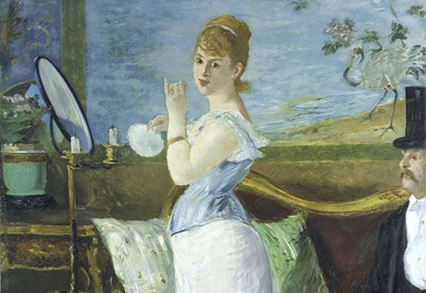 <i>Nana,</>Édouard Manet, 1877 Photo: Hamburger Kunsthalle