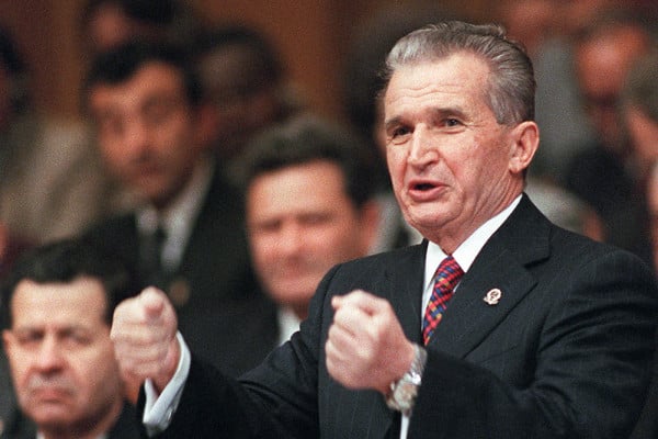 Nicolae Ceauceșcu.Photo: Courtesy of GERARD FOUET/AFP/Getty Images.