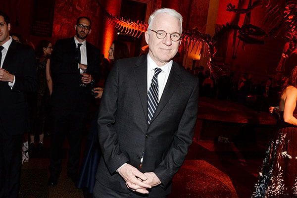 Steve Martin at the 2015 Museum Gala for the American Museum of Natural History.Photo: Clint Spaulding ©Patrick McMullan.