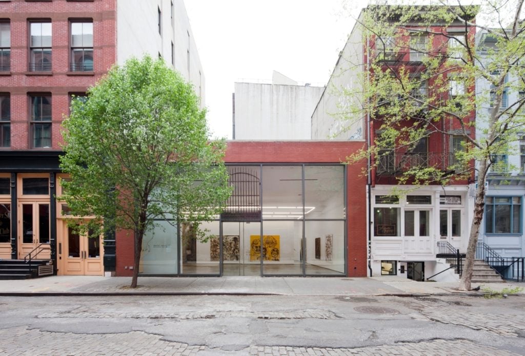 Team Gallery's 47 Wooster Street space.Photo: courtesy Team Gallery.