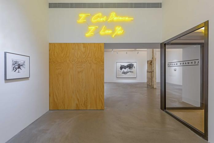 Tracey Emin, "I Cried Because I Love You" installation view at Lehmann Maupin, Hong Kong. Photo: Kitmin Lee, courtesy of the artist and Lehmann Maupin and White Cube