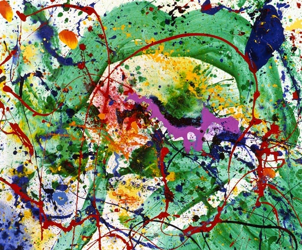 Sam Francis, “Untitled”, 1989/1990, , Gallery Delaive, Amsterdam