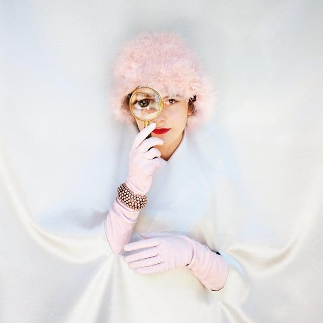 Aline Smithson, <i>Pink Feathers</i>, 2013.<br>Photo: courtesy of Verve Gallery of Photography, Santa Fe.