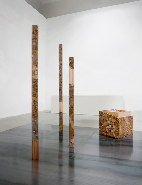 Elena Damiani Rude Rocks N3 and N2 (2015) Photo: Galerie Nordenhake, Stockholm/Berlin