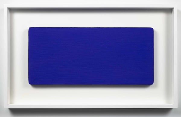 Yves Klein, Untitled Blue Monochrome (IKB 231) 1959. © Yves Klein / Artists Rights Society (ARS), New York / ADAGP, Paris 2016