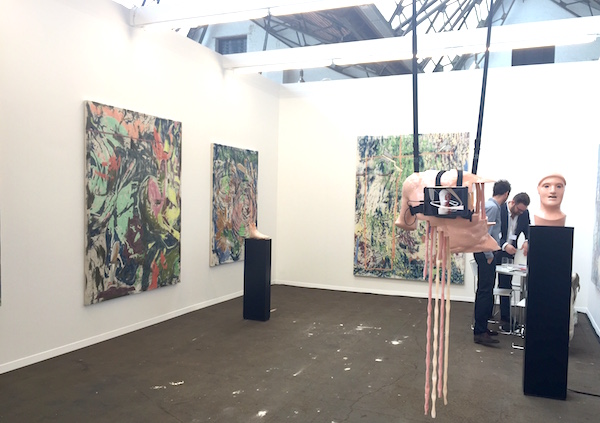 Lyles & King booth at Art Brussels 2016.<br>Photo: Lorena Muñoz-Alonso.