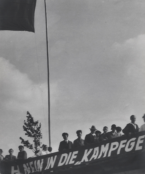 Tina Modotti, Workers Rally, Berlin (1930). Photo: courtesy Richard Moore Photo.