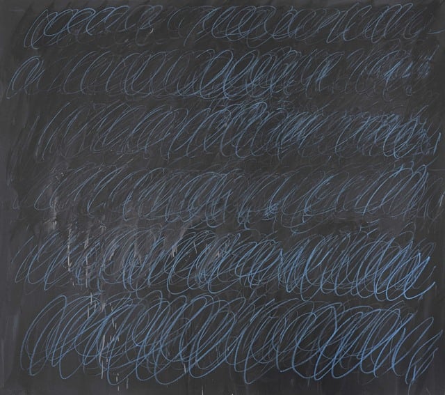 Cy Twombly, Untitled (New York City), 1968. Photo: courtesy Sotheby's New York.