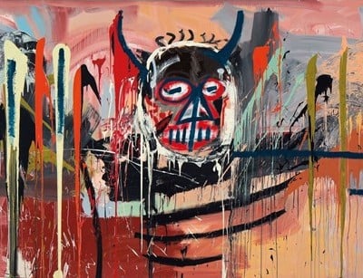 Jean-Michel Basquiat, Untitled, 1982.Photo: courtesy Christie's.