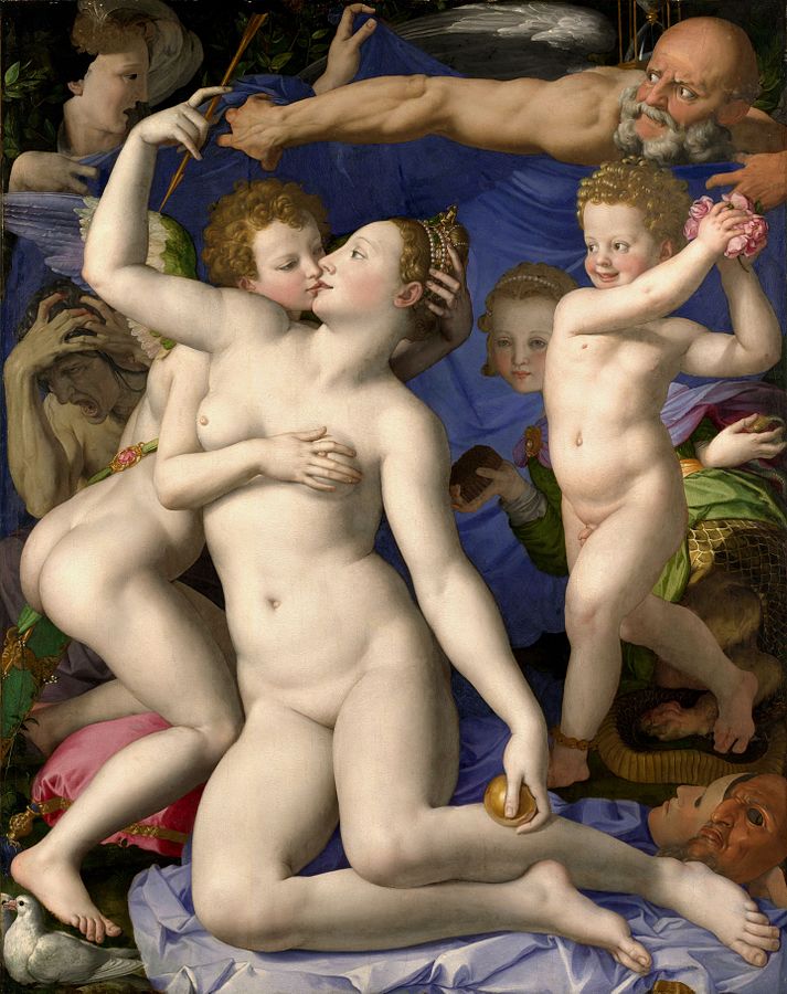 Agnolo Bronzino Venus, Cupid, Folly and Time (1545)