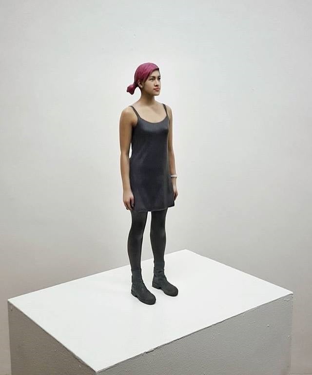 Emma Sulkowicz <i>In-Action Figure</i> (2016). Courtesy of the artist and Coagula Curatorial, Los Angeles.