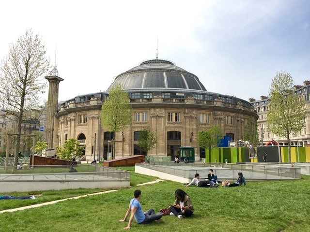 The former Paris stock exchange building that will house Pinault's private Museum. Photo courtesy of the City of Paris.