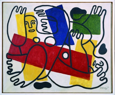 Fernand Léger, The Divers (1943). Courtesy of Museum Ludwig.