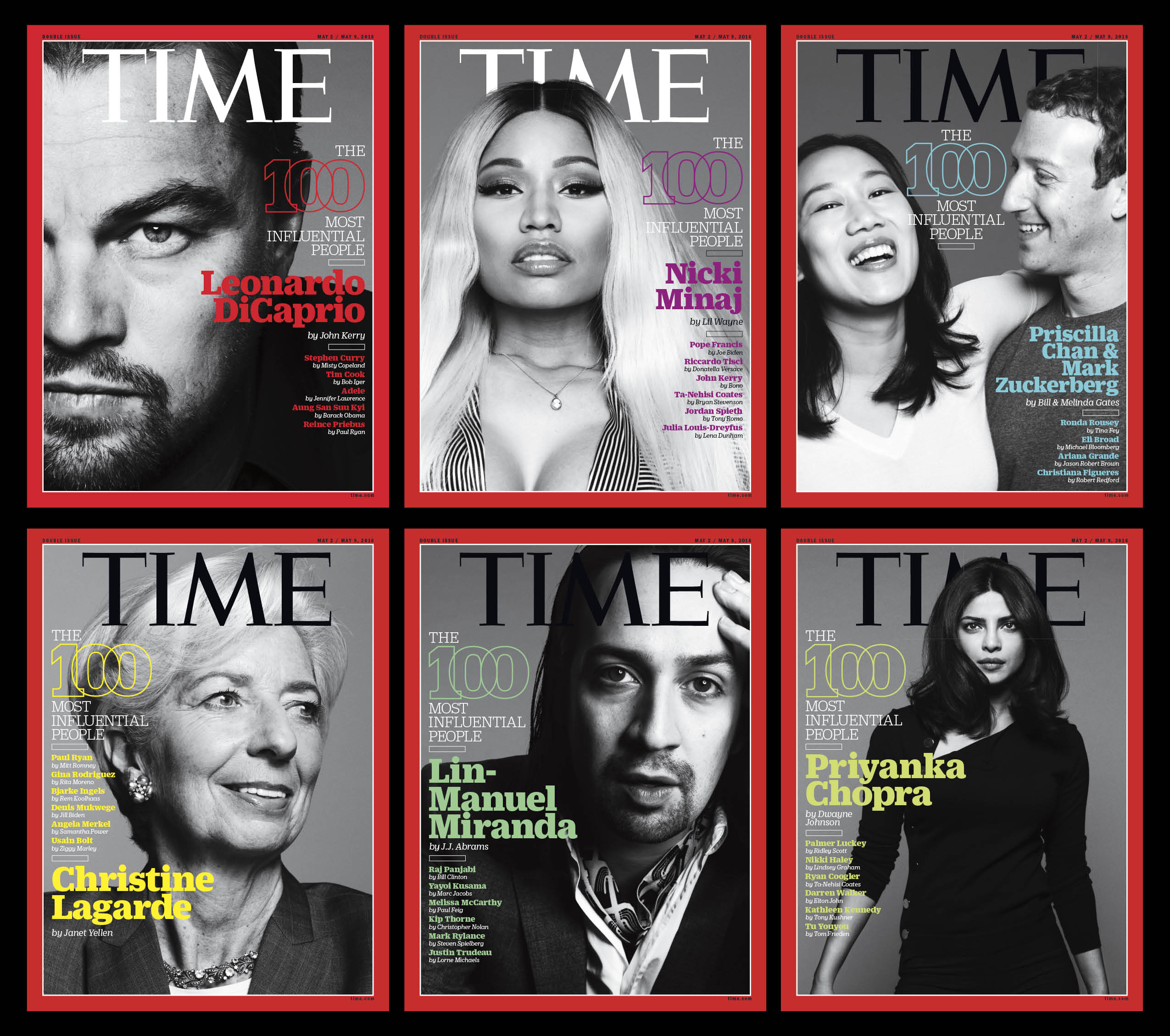 Time 100 cover (2016).Image: Courtesy of Time.com.