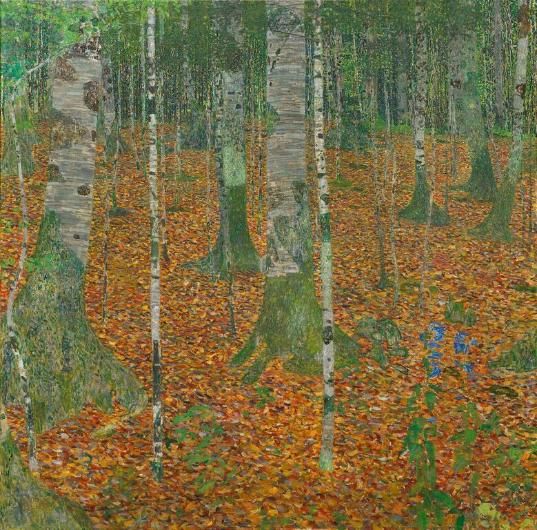 Gustav Klimt, Birch Forest, 1903.Image: Courtesy Paul G. Allen Family Collection.