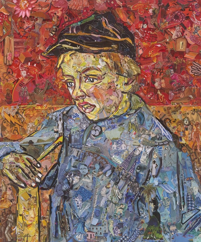 Vik Muniz, <i>Repro: MASP (The Boy, Camille Roulin after Van Gogh)</i>, 2016.<br>Photo: courtesy Galeria Nara Roesler.
