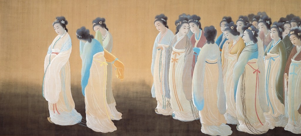 Hishida Shunso, Wang Zhaojun (The Chinese Princess) (1902). Courtesy of Zenpo-ji Temple and The National Museum of Modern Art.