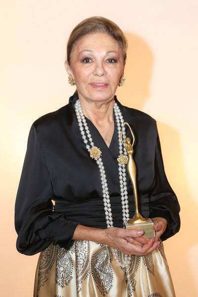 Farah Diba Pahlavi at the Woman of the Year-Awards, December 2015, in Vienna. She amassed the the legendary collection in the 1970s. Photo: via Facebook