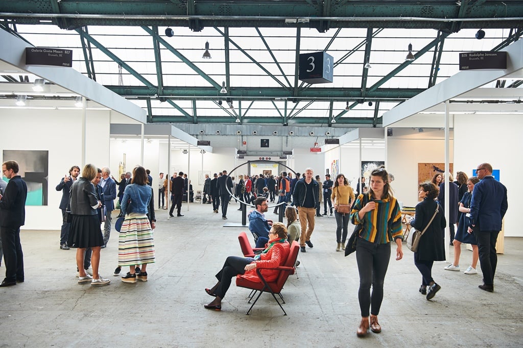 Art Brussels 2016 ran April 22–24 at its new location, Tour & Taxis. Photo David Plas, courtesy Art Brussels.