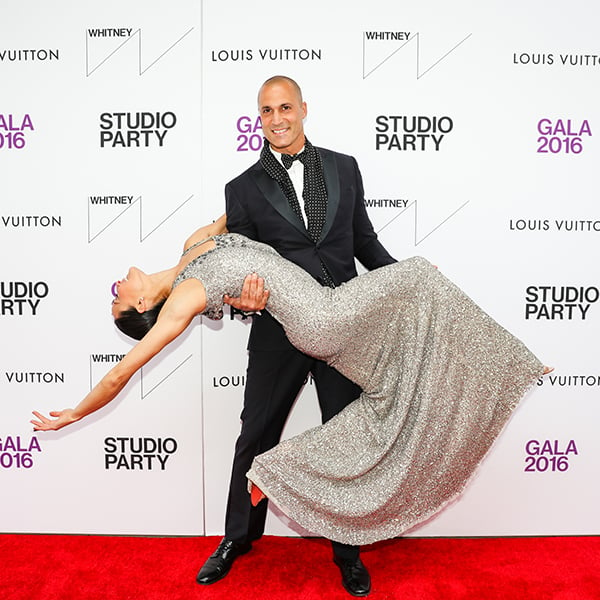 Cristen Barker and Nigel Barker at the Whitney Gala and Studio Party. Courtesy of Neil Rasmus/BFA.