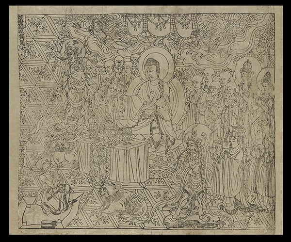 Diamond Sutra, 868 CE, ink on paper. British Library, London. © The British Library Board.
