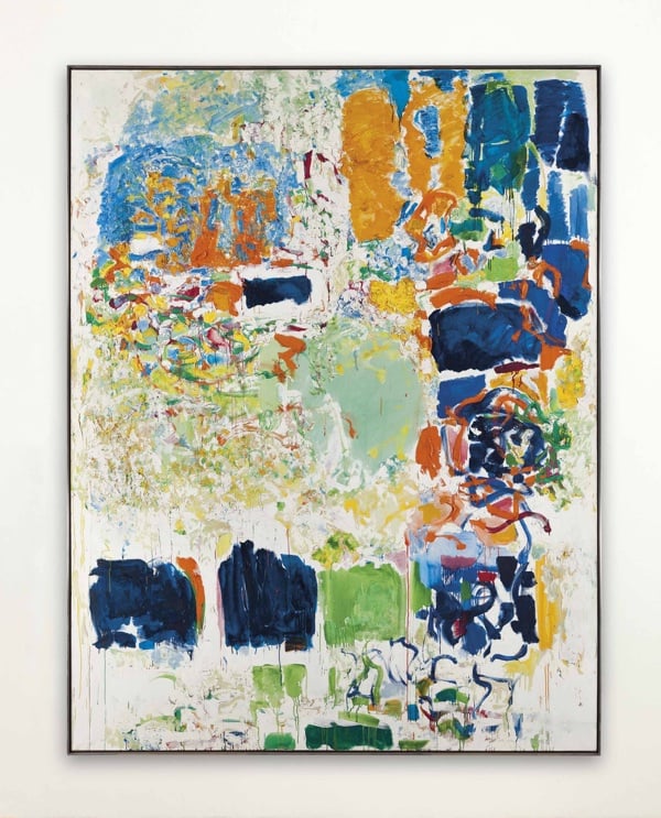 Joan Mitchell Noon (1969). Image: Courtesy of Christie's Images Ltd.