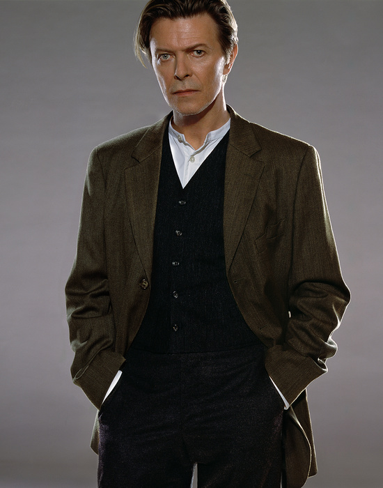 One of Markus Klinko's photos of David Bowie. Courtesy Markus Klinko.