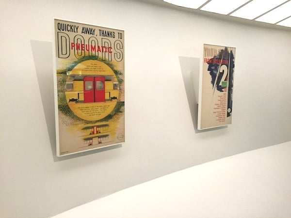 Examples of Moholy-Nagy's ad work for the London Underground. Image: Ben Davis.