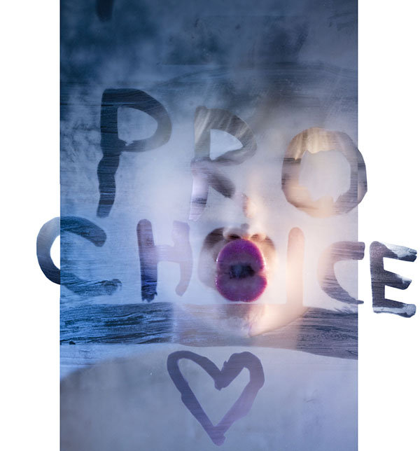 Marilyn Minter, Pro-Choice Miley (2016). Courtesy Planned Parenthood.