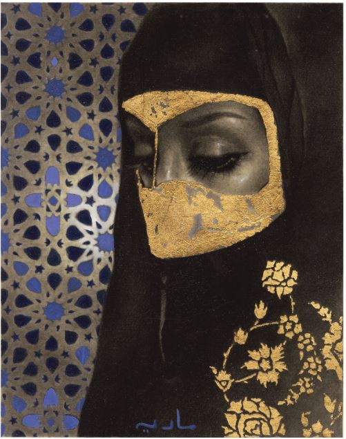 Mariyah Tareen, <em>"Oppressed" (Veiled Woman)</em> (2015). Courtesy of the New York Academy of Art. 