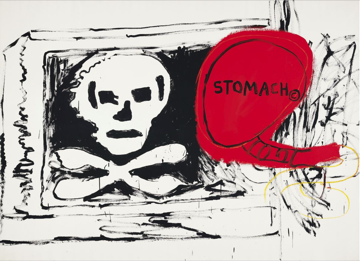 Jean-Michel Basquiat and Andy Warhol, <i>Untitled</i>, 1984-85. Photo courtesy Sotheby's France.