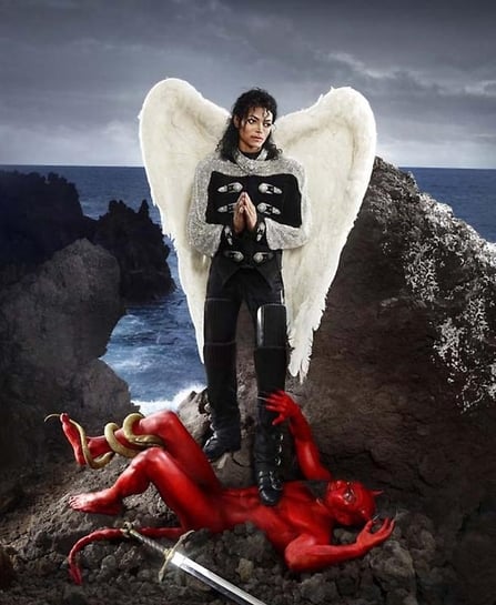 David Lachapelle, American Jesus: Archangel Michael: And No Message Could Have Been Any Clearer (2009). Image: Courtesy of Paul Kasmin Gallery