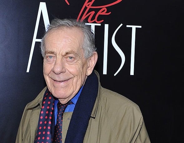 Morley Safer at the premiere of "The Artist" at the Paris Theater on November 17, 2011 in New York City. Photo by Marc Stamas/Getty Images.