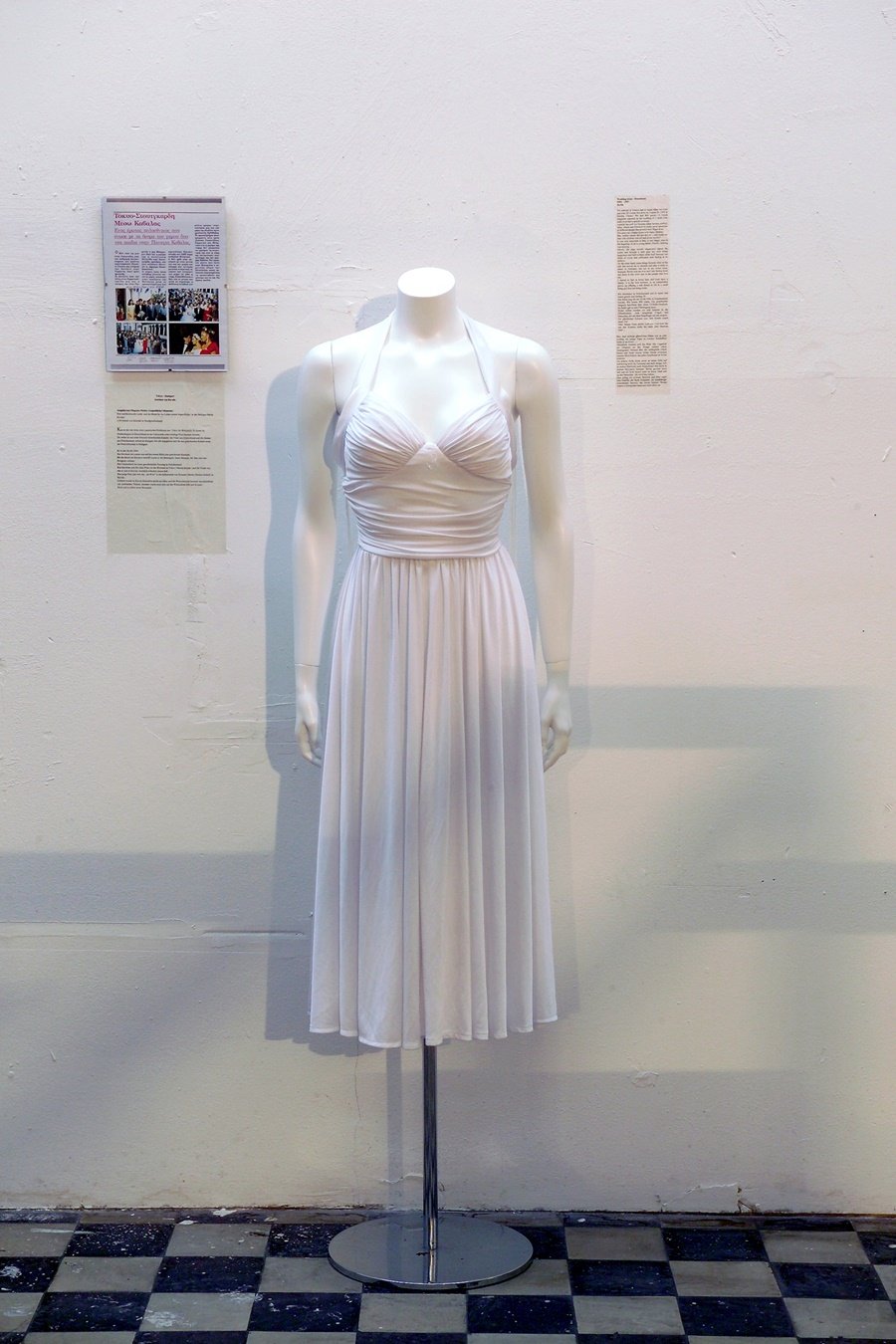 A wedding dress. Photo courtesy Museum of Broken Relationships.