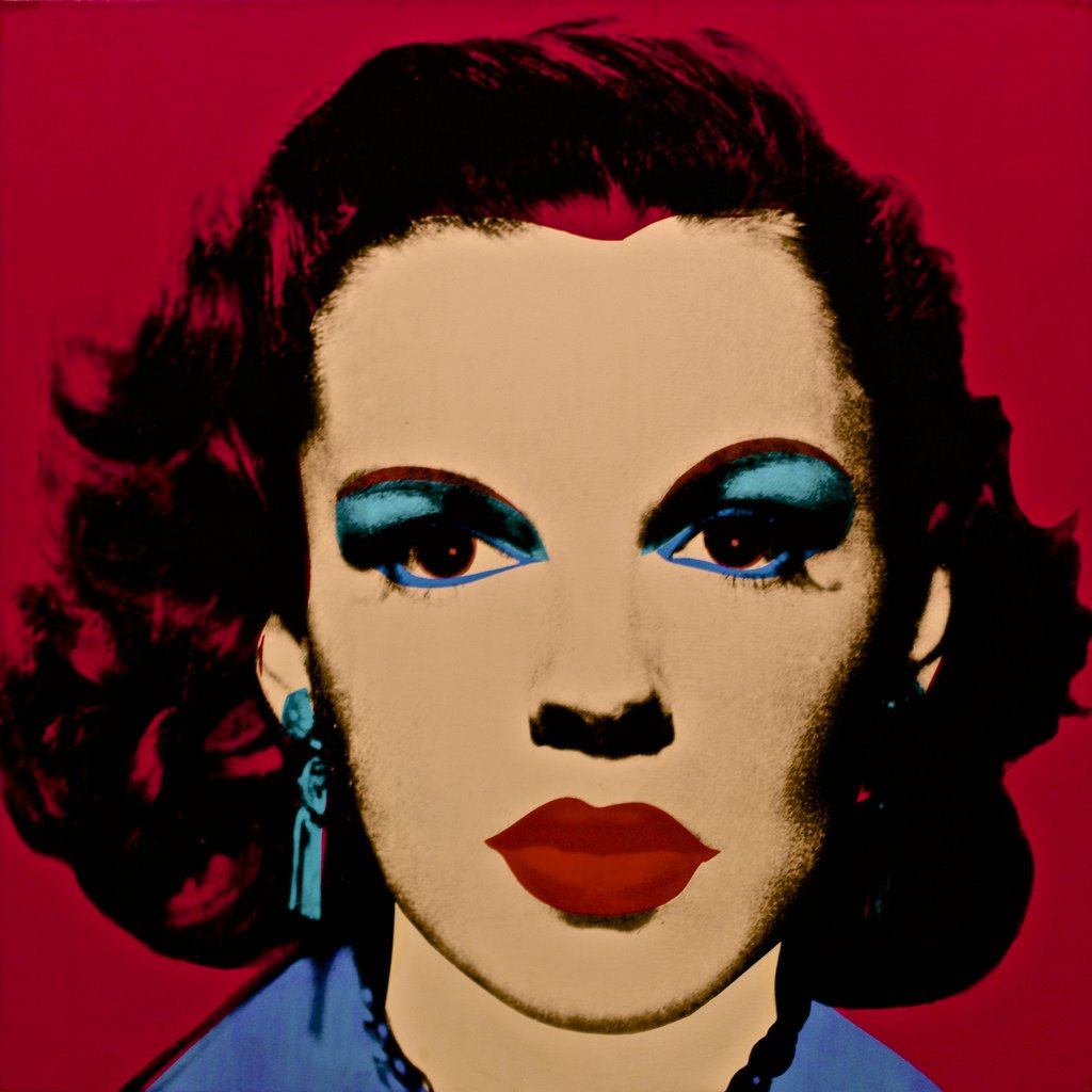 Andy Warhol, <em>Judy Garland</em> (circa 1979). Courtesy the Museu Berardo, Lisbon.