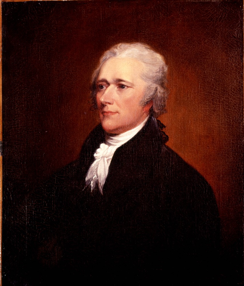 John Trumbull, Alexander Hamilton after 1804). Courtesy the New-York Historical Society.